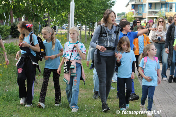 1e avond 74e Tilburgse avondvierdaagse 10 juni 2025