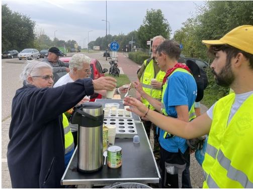 Verzorging tijdens Amsterdam - Tilburg
