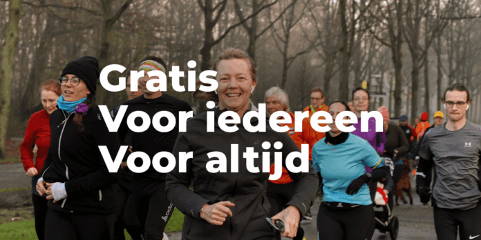 Parkrun Oude Warande Tilburg start van 18 oktober 2025