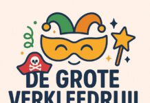 Carnavalskleding krijgt tweede leven bij ruilactie Buurthoeve en Daltonschool Helen Parkhurst Kledingruil Reeshof