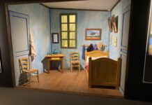 Van Gogh immersive experience in jaarbeurshal Utrecht van Goghn immersive experience