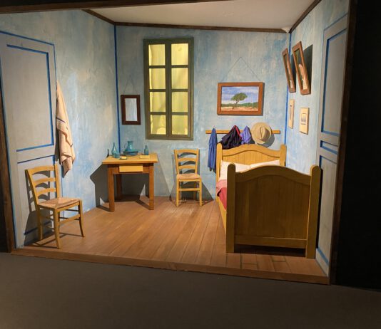 Van Gogh immersive experience in jaarbeurshal Utrecht van Goghn immersive experience