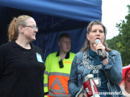 Burgemeester Fleur Gräper geeft startschot Tilburgse avondvierdaagse in Reeshofpark 10 juni 2026