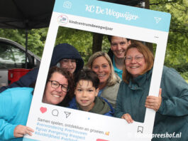 Juffrouw Heske, Bs. de Wegwijzer, avondvierdaagse donderdag 11 juni in Tilburg