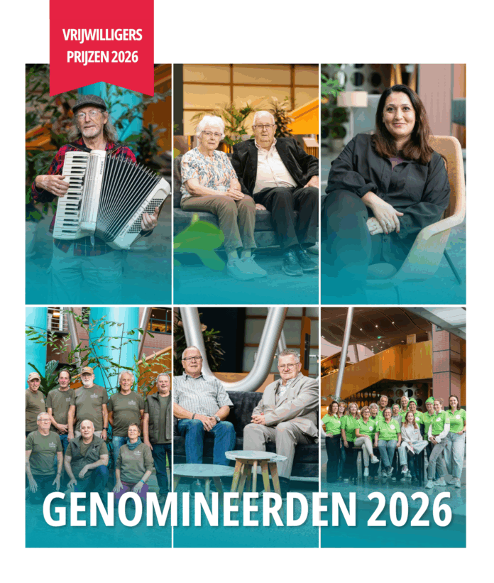 Alle genomineerden vrijwilligersprijzen 2026 Tilburg